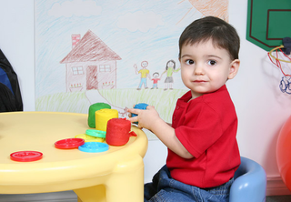 Illustration for article titled Potato-Faced Youngster Lauded For Memorizing Primitive 26-Character Alphabet